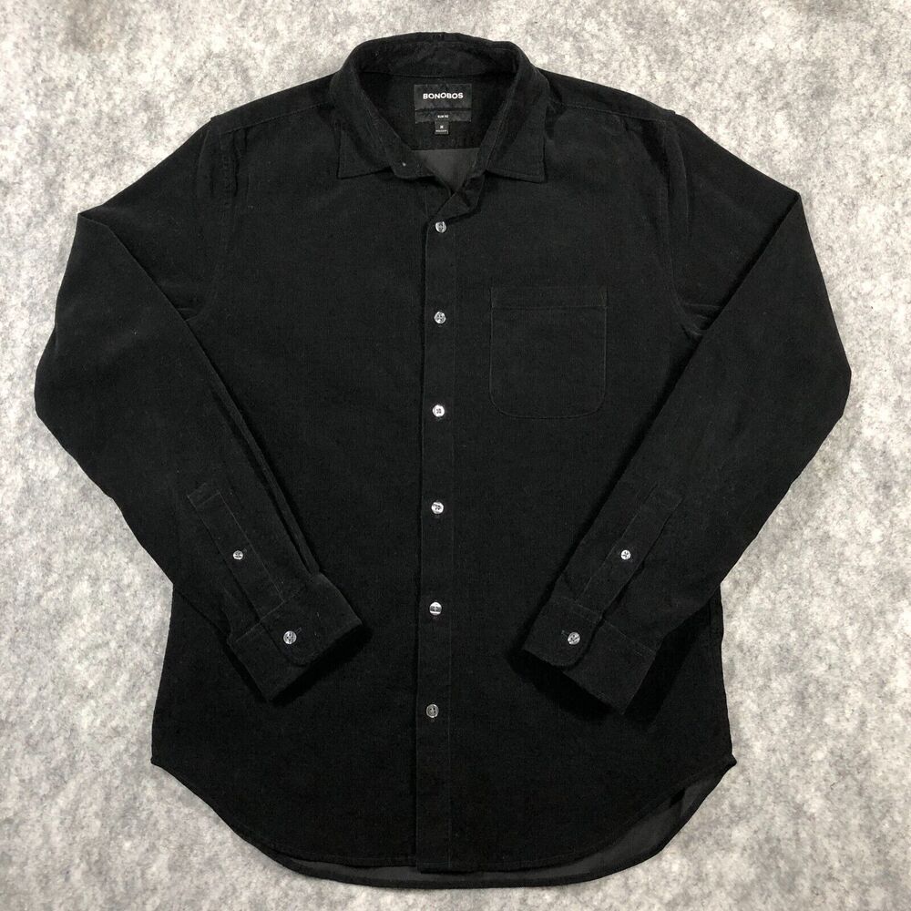 Bonobos Black Casual Button Down Shirt